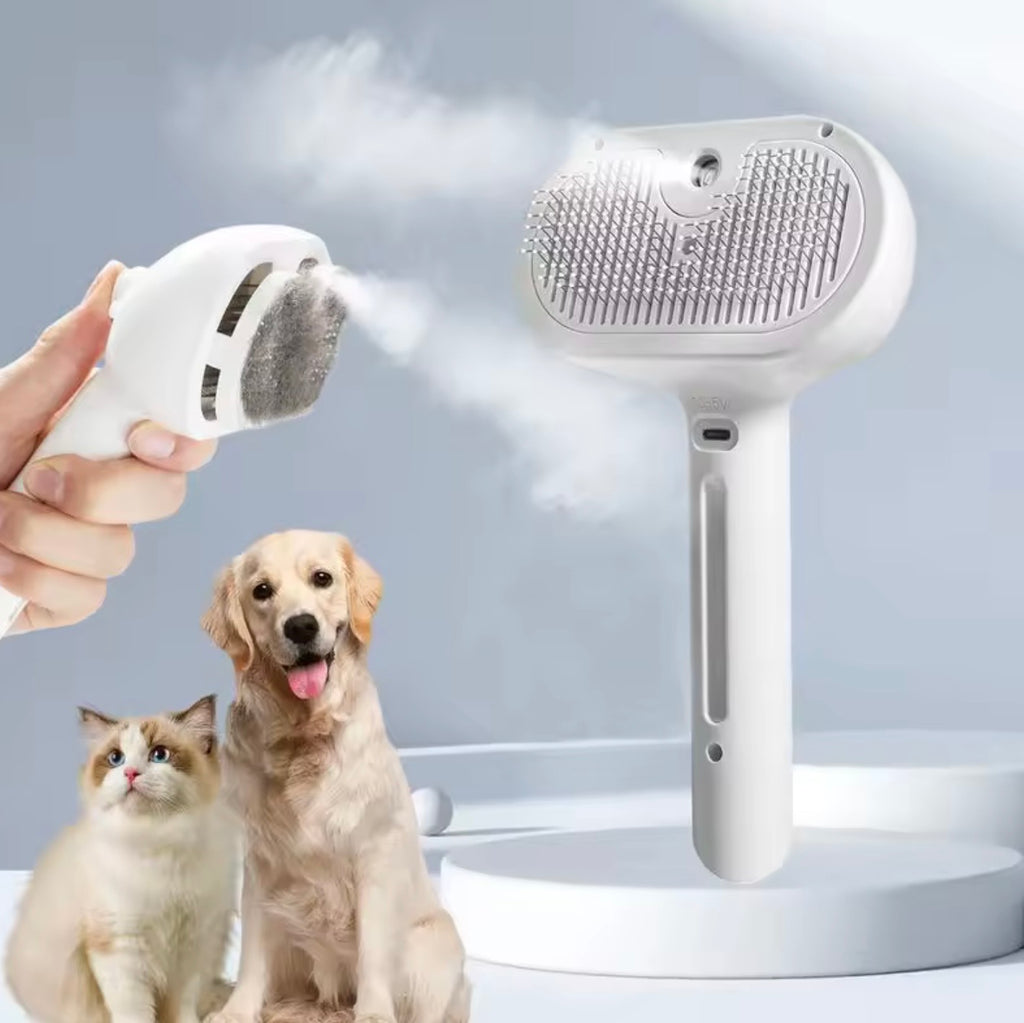 Dog & Cat Steam Grooming Brush